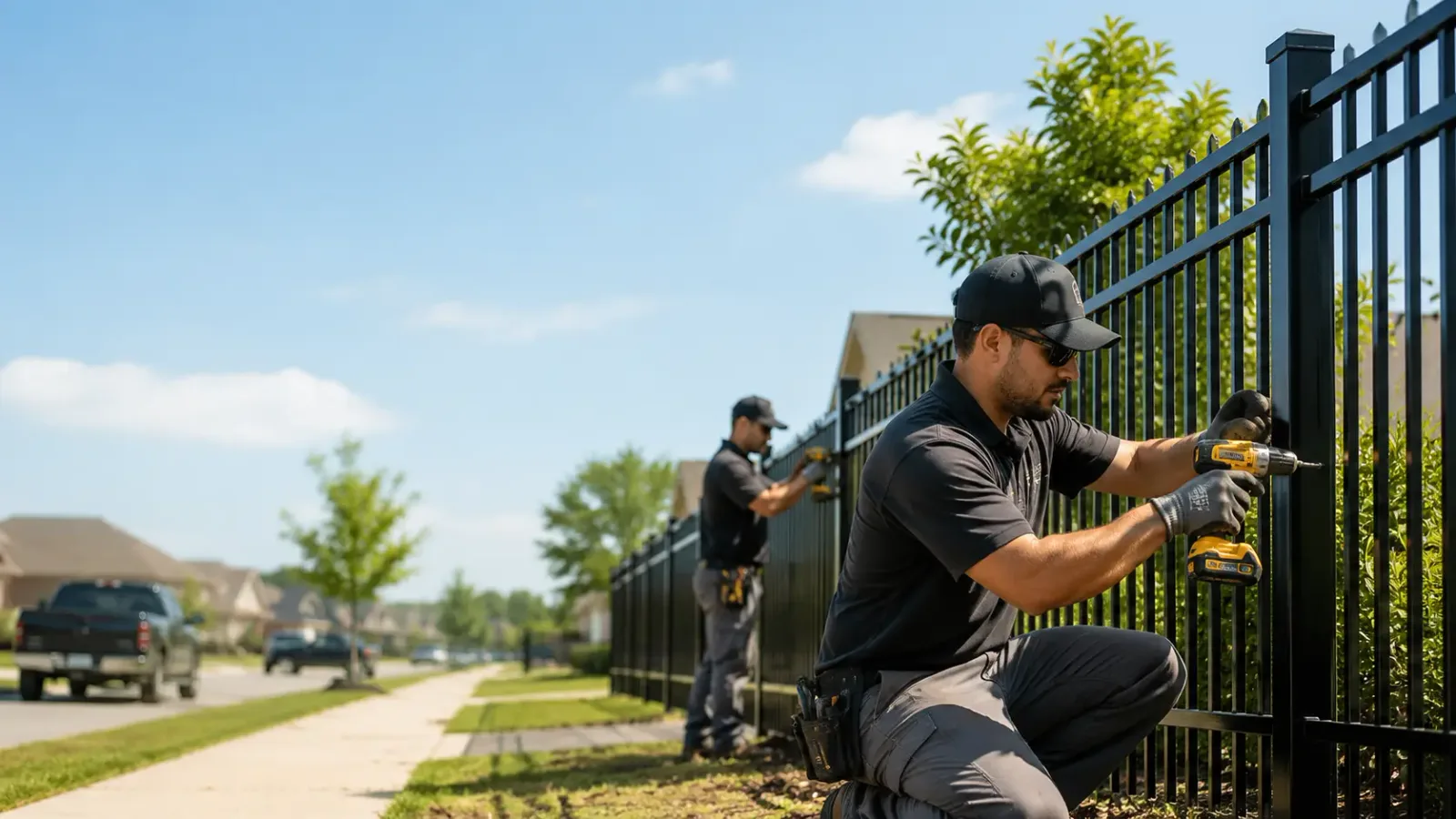 Metal Fence Installation in Lakeview, NC